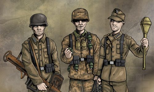 2GM Tactics – Infanterías Pesadas