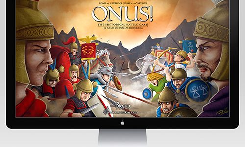 Wallpaper exclusivo de “ONUS! – Roma vs Cartago” para tu ordenador