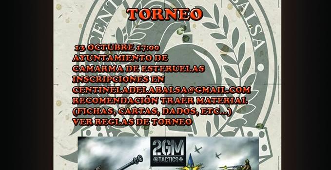 Nuevo Torneo de 2GM TWG en Camarma de Esteruelas (Madrid)