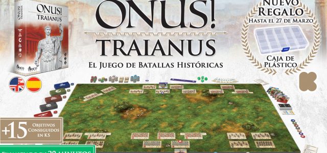 Segundo Early Bird en la campaña de ONUS! Traianus en Kickstarter