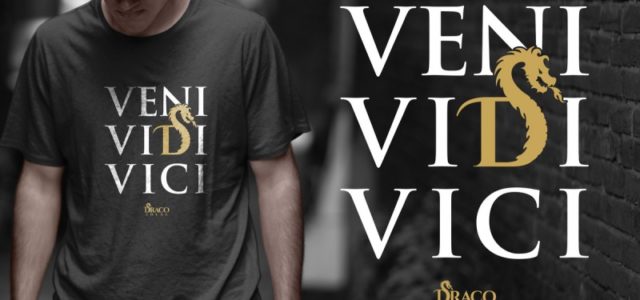 Veni vidi vici, our new t-shirt design