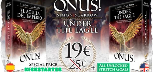 Expansión Águila, para ONUS! Traianus, pronto en Kickstarter