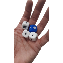 3 d6 customized Japan dice...