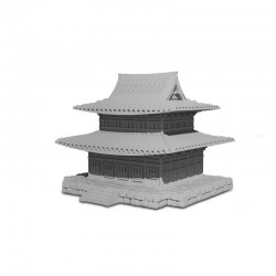 Yohei Metal temple miniature